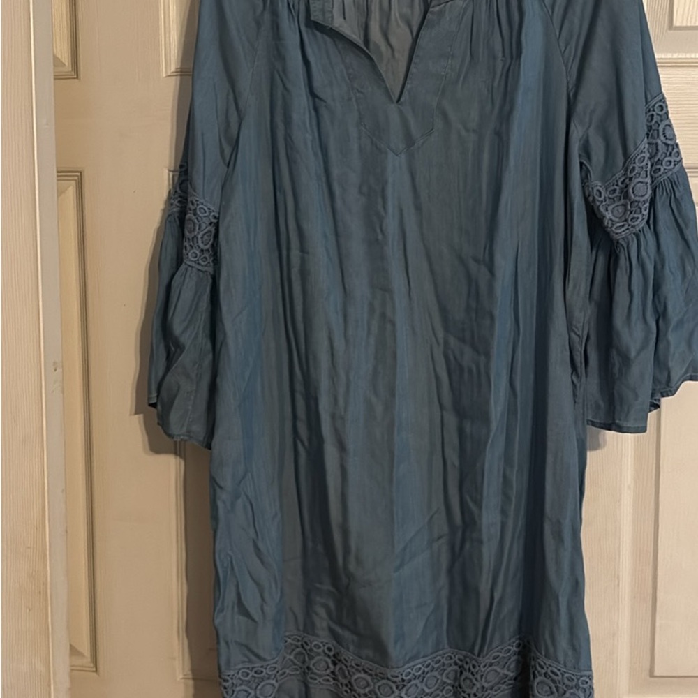 Elegant Blue Women's Top